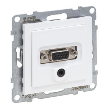 Legrand SEANO HD15+3mm Jack UW Anschlusseinheit (765160)