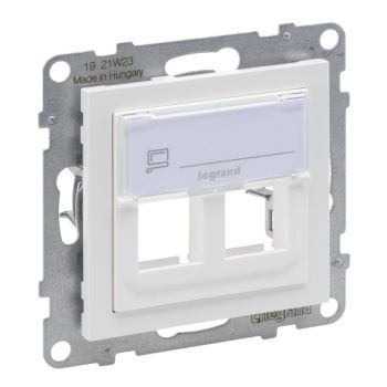 Legrand SEANO 2-f.Adapter f.Datendo.n ultraws Rahmen (765602)