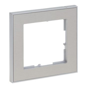 Legrand SEANO+1-f.m.Brushed Steel Rahmen (765391)