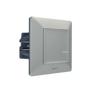 Legrand 752384A Valena Life Netatmo 2-Leit.Alu Schalter/Dimmer (752384A)