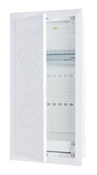 F-Tronic 3r. Jumbo36KW mit W-LAN Tür Patchfeld HW/UP-Kommunikationsverteiler (7250064)
