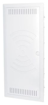 F-Tronic 4r. Jumbo48KW mit W-LAN Tür Patchfeld HW/UP-Kommunikationsverteiler (7250065)
