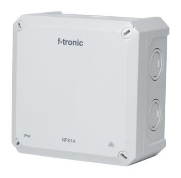 F-Tronic 140x140x81mm Öffnung IP66 PS gr NFK14gr FR-Abzweigkasten (7340192)