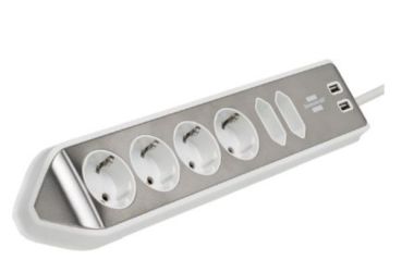 Brennenstuhl estilo 6fach ws Steckdosenleiste (1153590620)