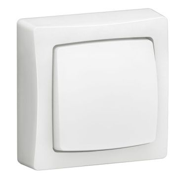 Legrand OTEO Wechselschalter oder Aufputz Weiß Universalgerät (086001L)