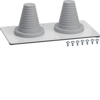 Hager FZ415E 2Kabel D: 23-55mm SKI Kabeleinführung (FZ415E)