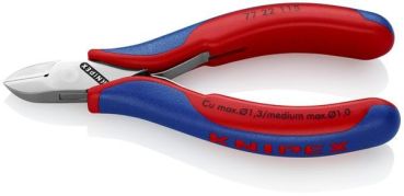 Knipex spiegelpol. 115mm Schneide ohne Facette Elektronik-Seitenschneider (77 22 115)