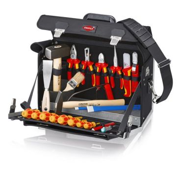 Knipex Classic Elektro 25-teilig Lehrlingstasche (00 21 03 L S)