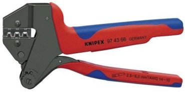 Knipex 200mm MC4 2,5-6,0qmm Crimp-Systemzange (97 43 66)