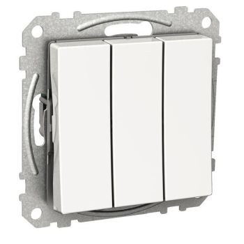 Elso 3x1-polig 16A/250VAC Exxact weiß Ausschalter (WDE002136)