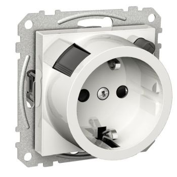 Elso mit FI-Schutzschalter 1-pol Exxact weiß Steckdose (WDE002323)