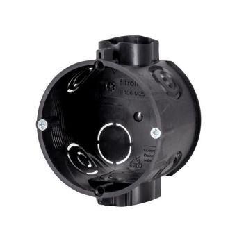 F-Tronic E106M25S-25 D: 60mm T: 45mm mit Schraube UP-Gerätedose (7310130)