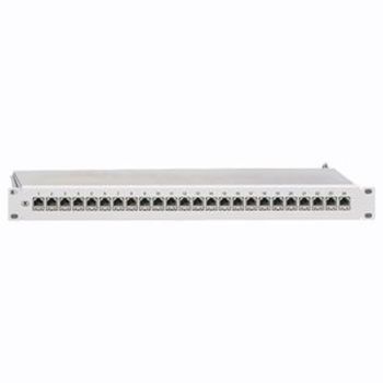 Rutenbeck PP-Cat.6A iso-24/1 482x44x114 lichtgrau Patchpanel (236101100)