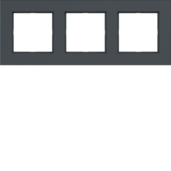 Hager 3f. A.8 anthrazit matt lackiert Rahmen (WAD8300AT)