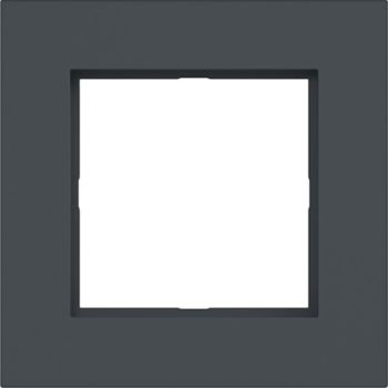 Hager 1fach A.8 anthrazit matt lackiert Rahmen (WAD8100AT)