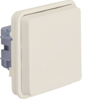 Hager W.1 IP55 polarweiß Steckdosen-Einsatz SCHUKO (WNA100B)