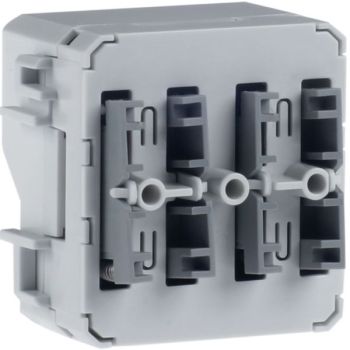 Hager BA KNX Secure AP 2f. 2 Schaltpunkt W.1 Taster (WNT332)