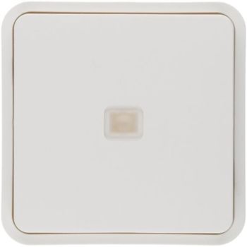 Hager 1f. f. Taster BA Secure AP W.1 pws Wippe (WNT912B)