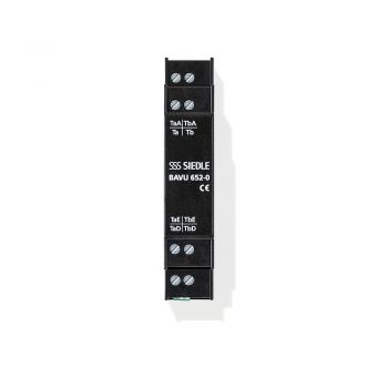 Siedle BAVU 652-0 Bus-Audio/Video-Verteiler unsymmetrisch Hutschiene (200049632-00)