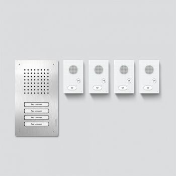 Siedle SET CLAB 850-4 E/W Audio-Set Siedle Classic (210010048-00)