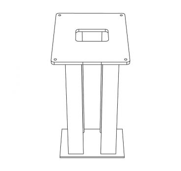 Siedle ZE/STL 308 x 308 Zubehör-Erdstück (200048014-01)