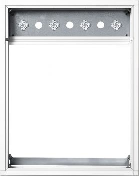 Siedle KR 614-1/1 AG Kombirahmen (210005023-00)