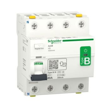 Schneider FI-Schutzschalter allstromsensitiv IID 4P 40A 300mA TYP B-S / A9Z64440