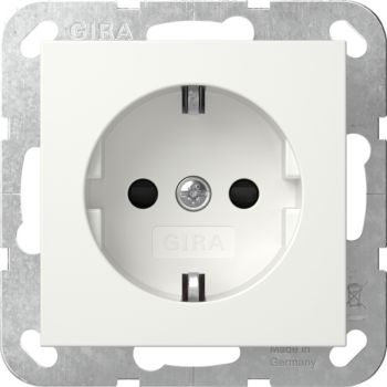 Gira 445303,SCHUKO STK SH System 55 Reinweiß