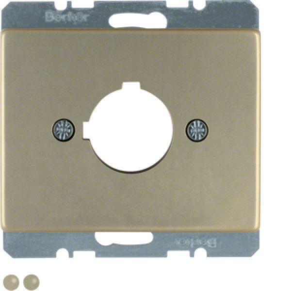 Berker 10710101, Zentralstück für BG 22,5mm Assys bronze