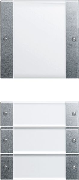 Gira 213426,Wippenset 4f (1+3) BSF System 55 Klar/F Alu