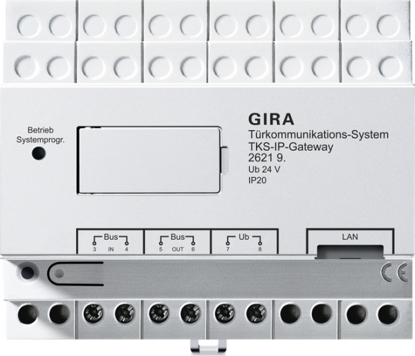 Gira 262198 TKS-IP-Gateway (2.Generation) 10 Liz. Türko