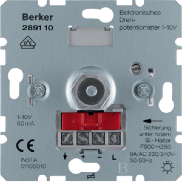 Berker 289110, Elektronisches Drehpotentiometer 1-10V