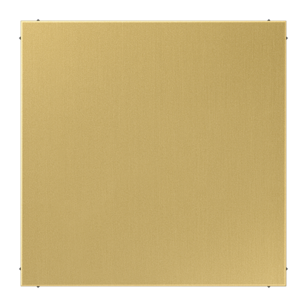 Jung ME2994BC, Blind-Abdeckung (gerastet), Messing, Serie LS, Messing classic