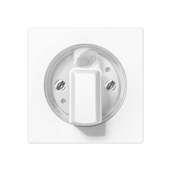 Jung A1541WW, Abdeckung für Drehschalter, Duroplast, Serie AS/A, alpinweiß