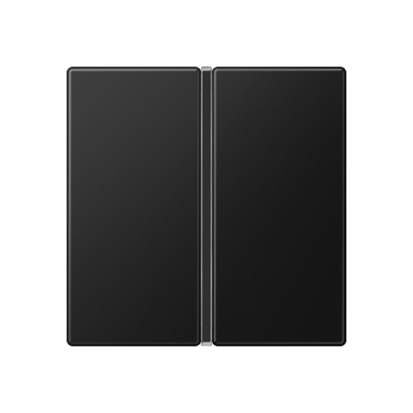 Jung A401TSASWM, Tastensatz 1fach, F40, Serie A, graphitschwarz matt Jung A401TSASWM, Tastensatz 1fach, F40, Serie A, graphitschwarz matt