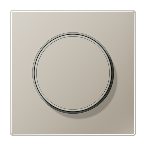 Jung ES1740, Abdeckung für Drehdimmer, Serie LS, Edelstahl