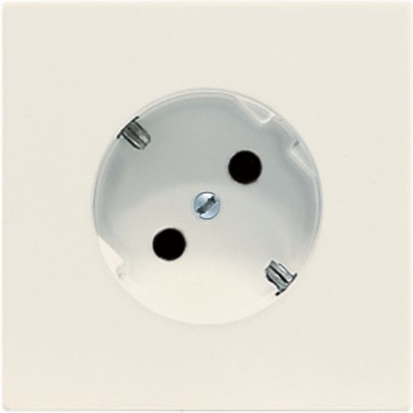 Jung LS520-45, SCHUKO®-Steckdose 45°, 16 A 250 V ~, Duroplast, Serie LS, weiß
