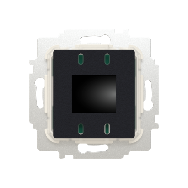 Busch-Jaeger 62843 U-WL, mit Display mit elektr. Heizungsaktor Raumtemperaturregler (2CKA006800A3118)