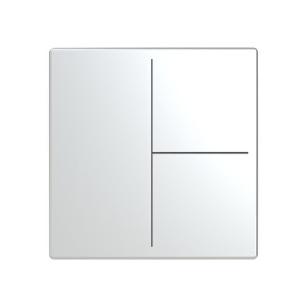 Busch Jaeger LFW/A.3.63.11-866, Abdeckung, 3-fach für Keypad(2CKA006199A0065)