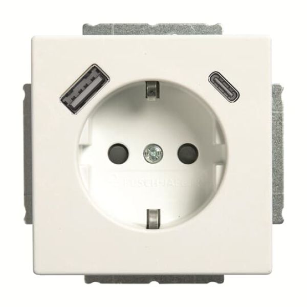 Busch Jaeger 20 EUCB-F-44M, SCHUKO® Steckdose Safety+(2CKA002013A5522)