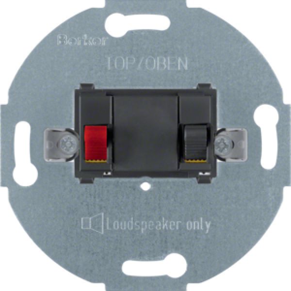 Berker 457205, Modul-Einsätze Lautsprecheranschl.do. an