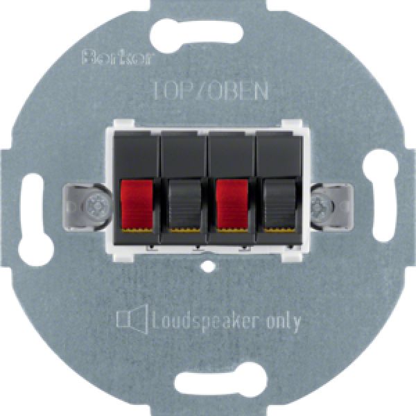 Berker 457305, Modul-Einsätze Stereo-Lautsprecher. anth