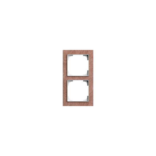 Busch Jaeger 1722-4097, Abdeckrahmen 2-fach (2CLA897200A2958)