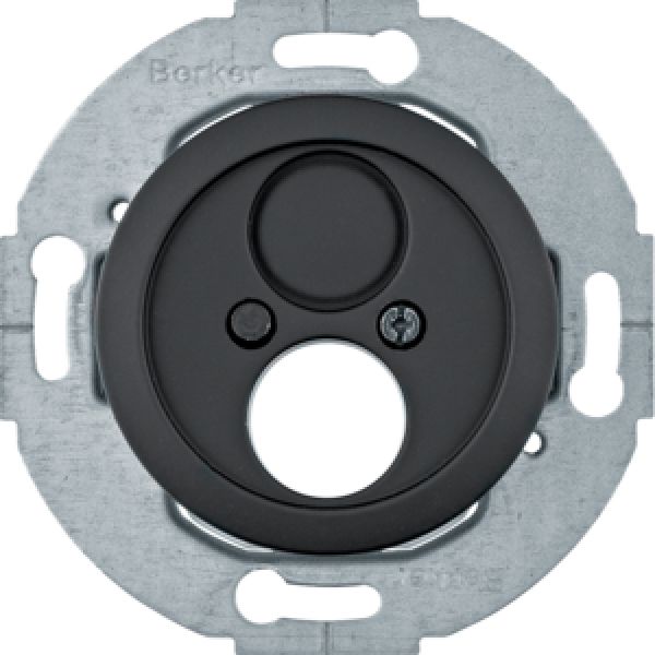 Berker MAN0102417, Kleinsteckverbinder 1930 softtouch schw.