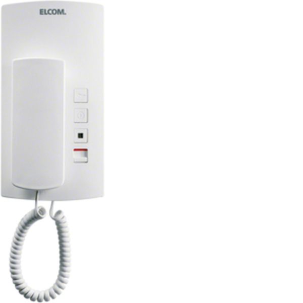 ELCOM HAT-402 weiss für 1+n Anlagen Audio-Haustelefon(1308100)