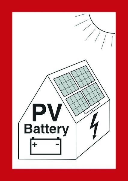 PROTEC.class PWZPV2 PV-Anlage Batt. Brandschutzzeichen (05106549)