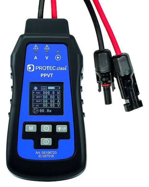 PROTEC.class PPVT 5-800 Watt PV-Solarpanel-Tester (05106723)