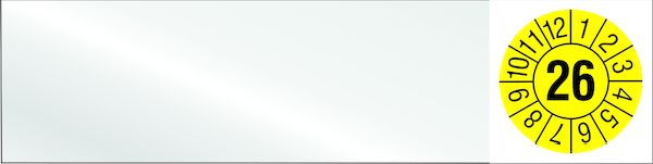 PROTEC.class PPKP2026 80 Stück Kabelprüfplaketten (05106756)