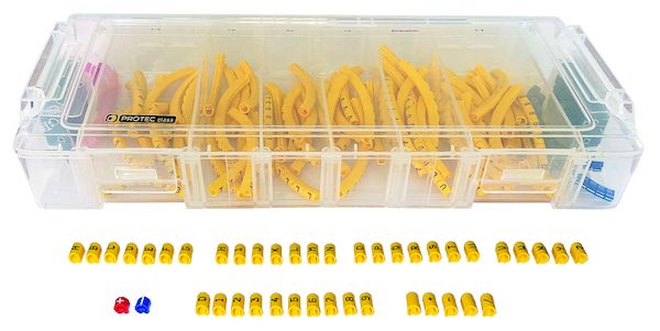 PROTEC.class Einzeichen 170 Stück Markierungsbox (05106777)