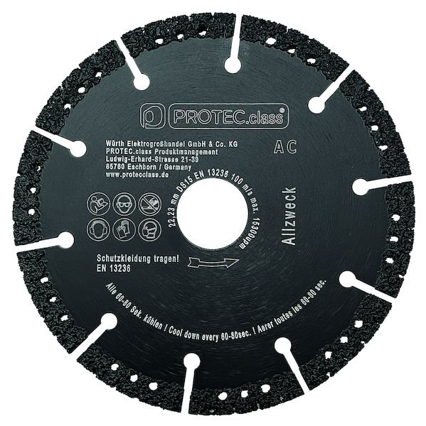 PROTEC.class PDTSA125 125 Allzweck Diamanttrennscheibe (05106827)